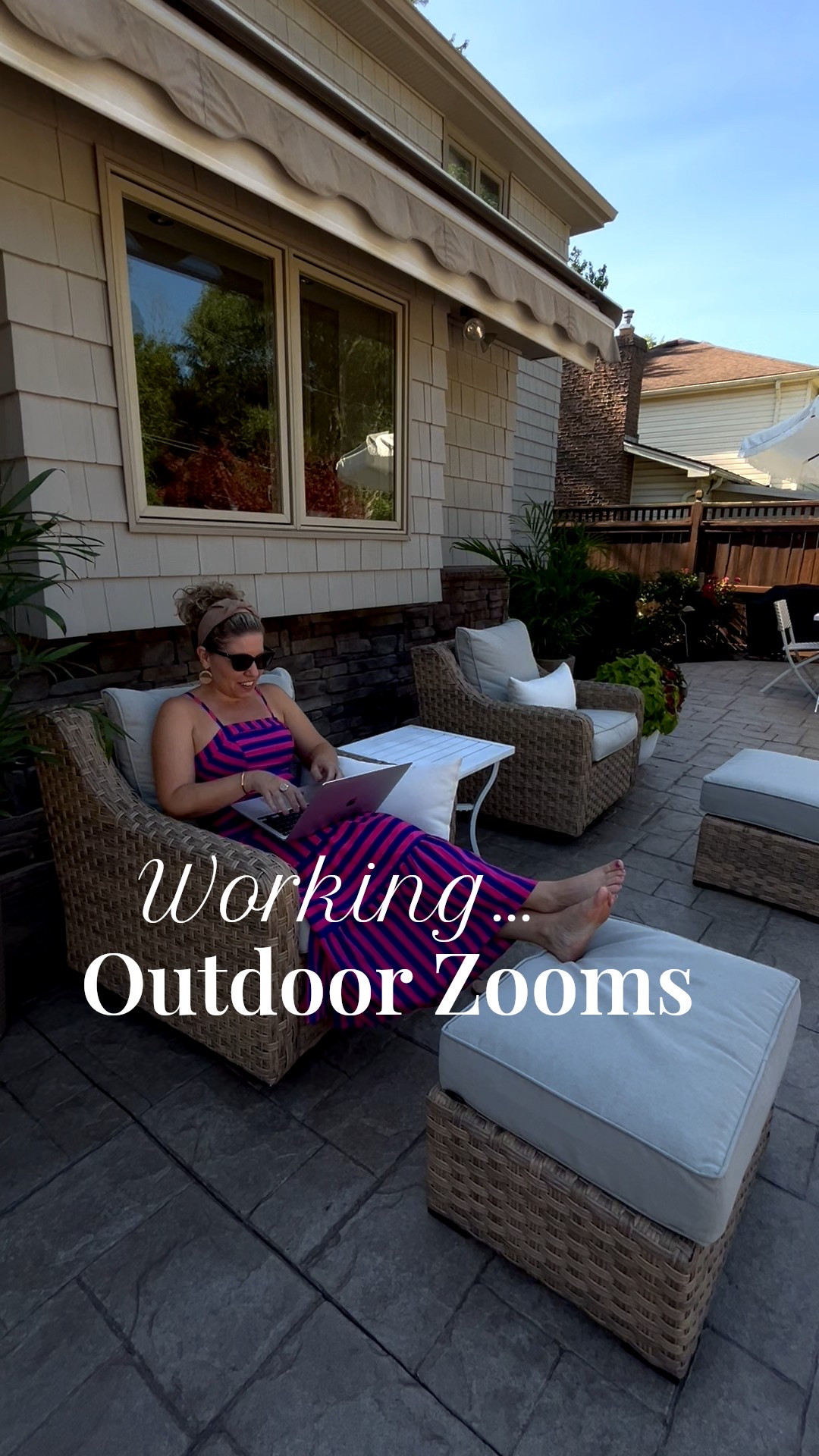 Turn your patio or backyard into the ultimate side-hustle headquarters…. 

With this chic Walmart outdoor office set—sleek desk, comfy seating, weather-resistant finish—your productivity meets fresh air. 

Think Zoom calls in comfort, phone drafting to birdsong, and no more screen fatigue. 

Shop my perfect alfresco workspace now.

#OutdoorOffice #PatioWorkspace #WalmartFinds #LTKhome #LTKshop #WorkFromAnywhere #HomeOfficeGoals #BackyardWorkspace #WalmartHome #LTKstyle

#LTKSeasonal #LTKHome #LTKStyleTip