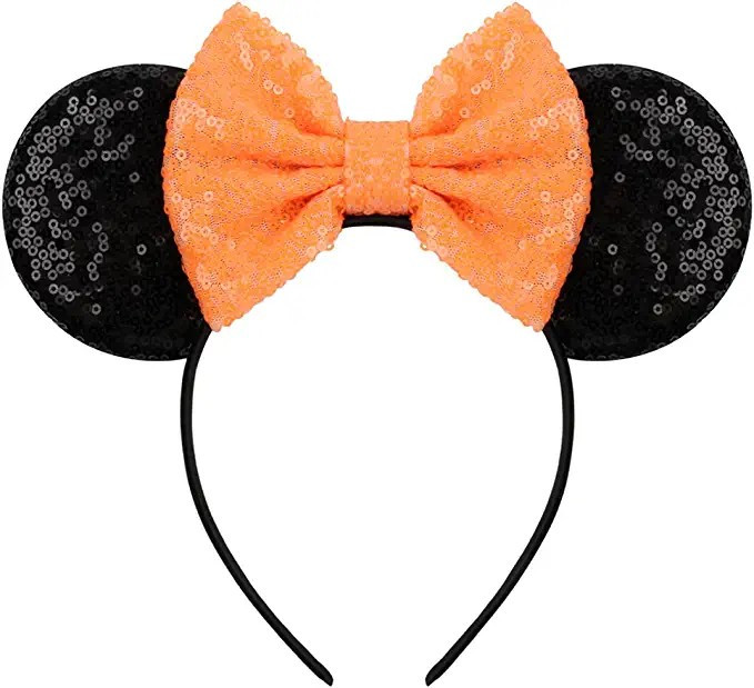 YanJie Sequin Mouse Ears - Glitter Hair Accessories Party Favor Decoration Cosplay Costume for Gi... | Amazon (US)