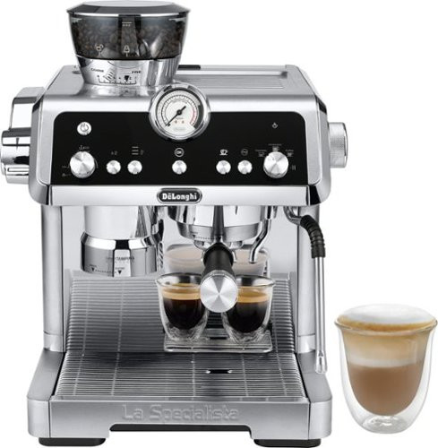 De'Longhi - La Specialista Prestigio Espresso Machine with Dual Heating System - Stainless Steel | Best Buy U.S.