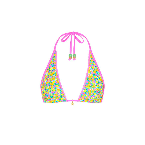 Decorative Bind Halter Bikini Top - Hula Honey | Kulani Kinis US