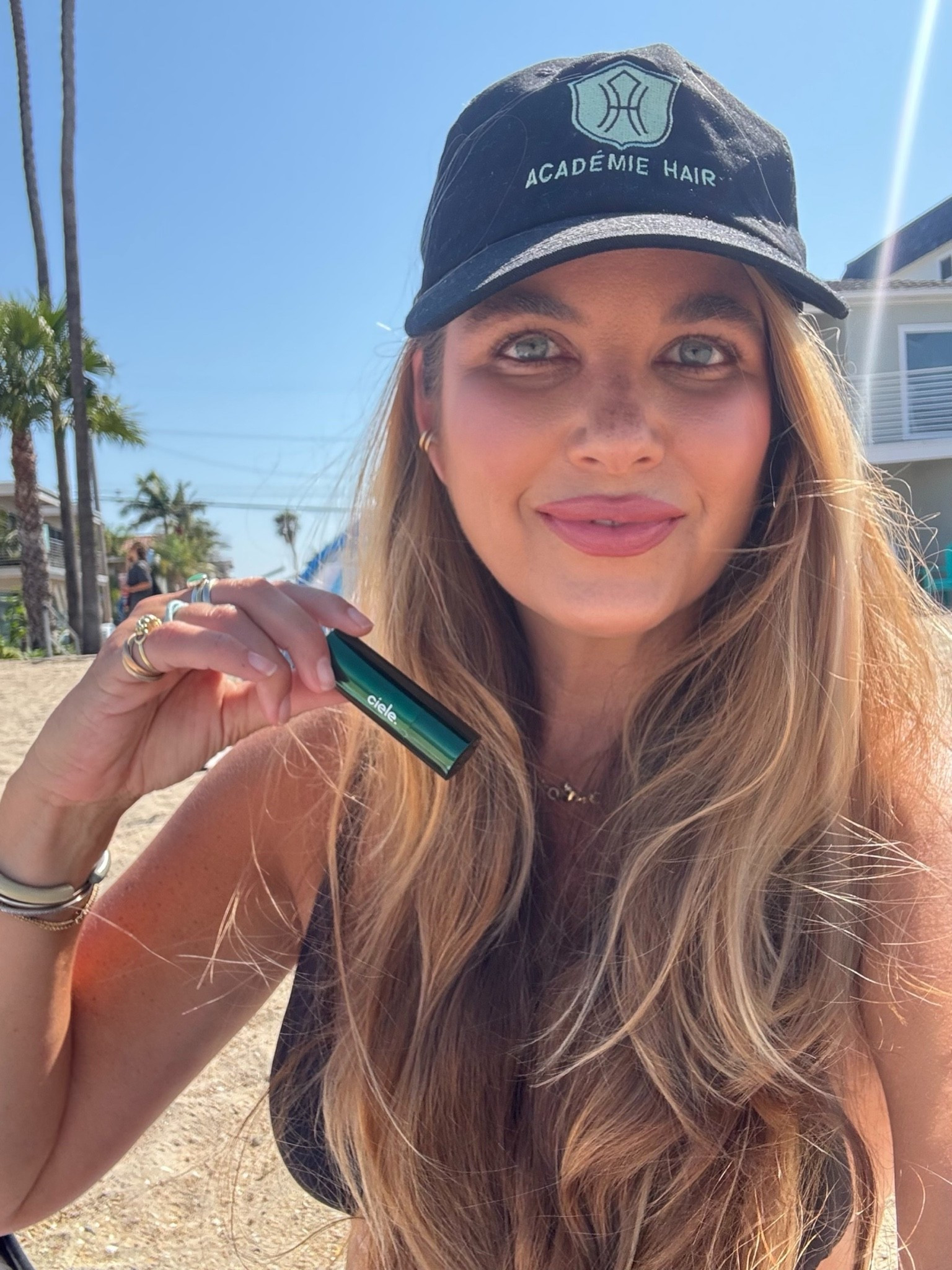 Shade is Cassette! 
I’m also wearing: 
Académie Hair Sea Glass (naturally) in the hair to silkify 
Ciele prime and protect in Nacre 
Red Carpet Foundation 17 mixed with ReVive Light Oil
Sisley Bronzer 
Anna Sui Blush 02
Laka Hazelnut Latte Lip Liner Stain

#LTKdayinmylife #LTKBeauty #LTKgrwm