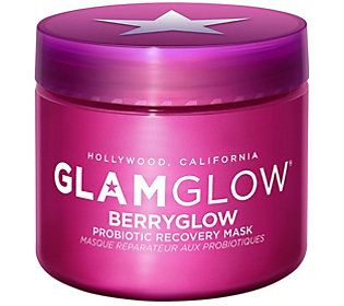 GLAMGLOW BerryGlow Skinboost Probiotic RecoveryMask 2.5 oz | QVC