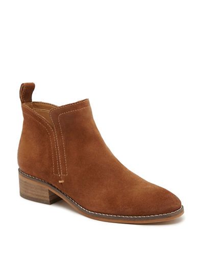 tessey slip-on ankle booties | Lord & Taylor