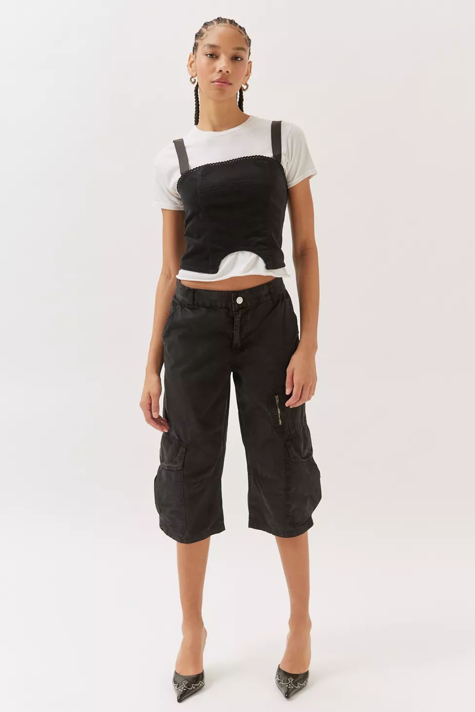 BDG Rae Cropped Cargo Pant | Urban Outfitters (US and RoW)