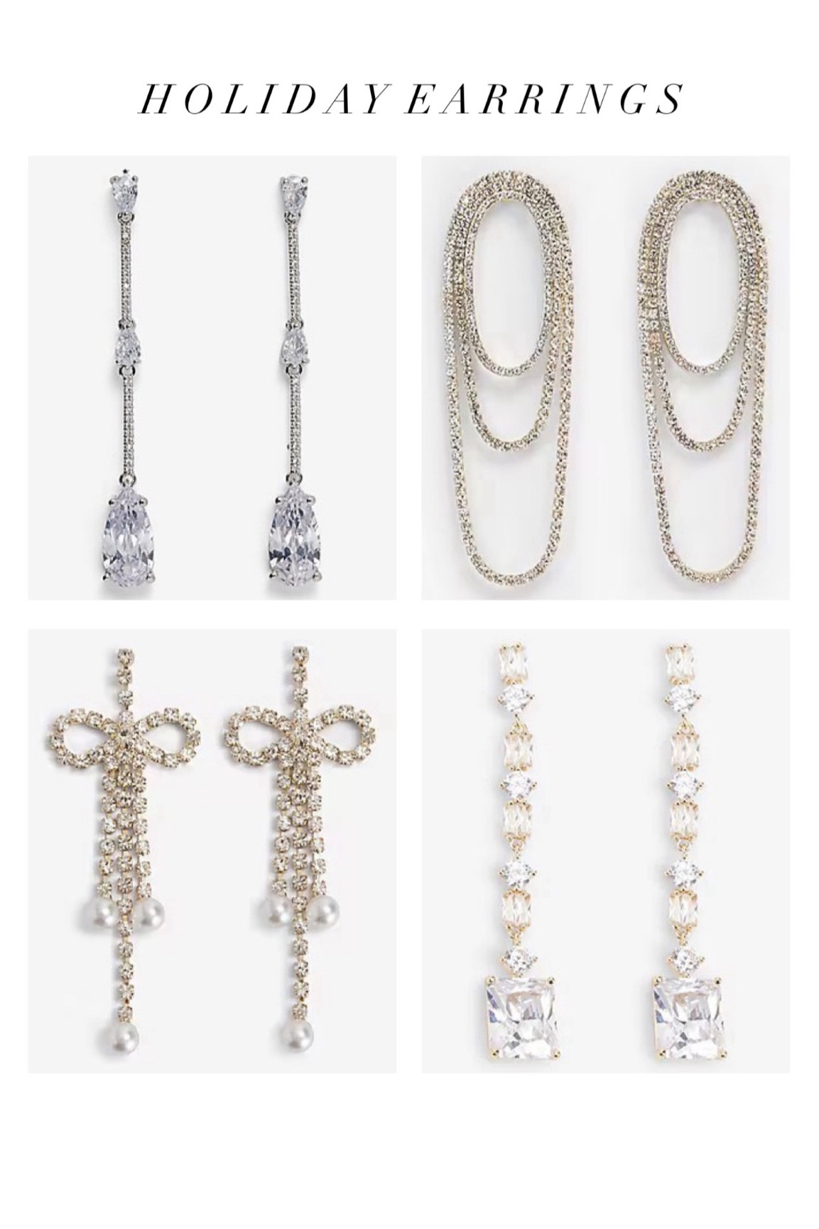 holiday event earrings ✨

#LTKSeasonal #LTKparties #LTKHoliday