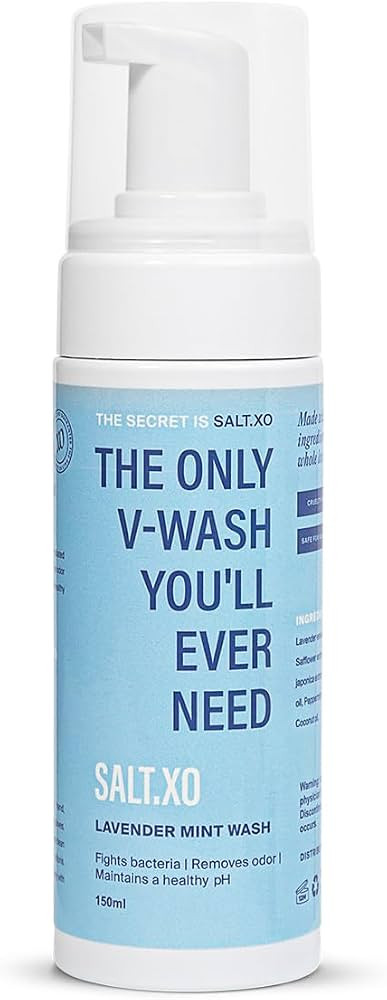 salt.xo Foaming Yoni Wash, Daily Refreshing Lavender and Mint pH Balancing Feminine Wash, Intimat... | Amazon (US)