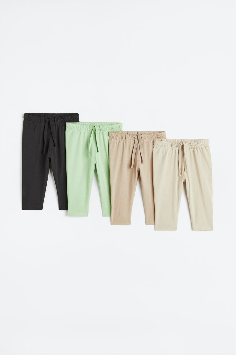 4-pack Cotton Jersey Joggers | H&M (US + CA)