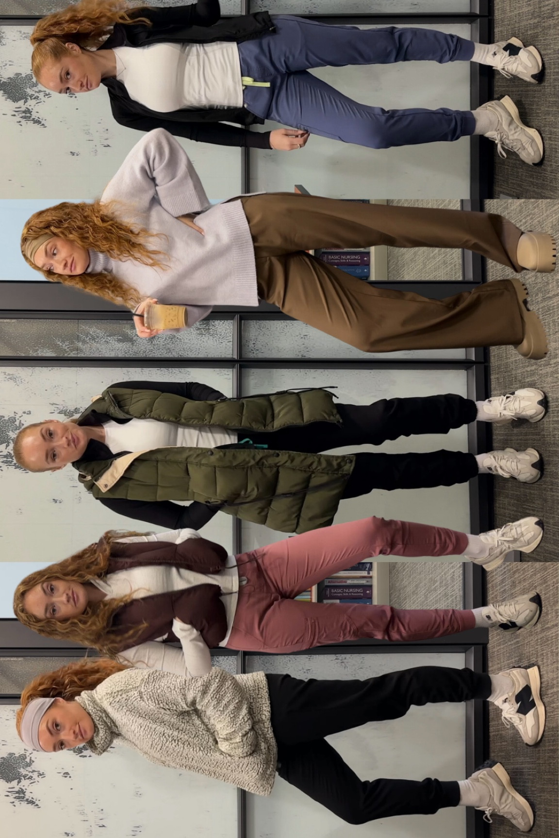 Week of fits as a nurse lab preceptor!! Fuzzy sherpa a TJ Maxx find 
#scrubfit #nursefits #ootd

#LTKActive #LTKStyleTip #LTKFindsUnder100