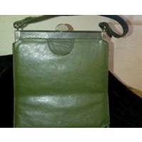 Vintage Leather Framed Handbag. 1960s Buttery Soft Olive Green Leather.GoldTone Hardware. Mid Century. Mad Men. Mod. Gift. | Etsy (US)