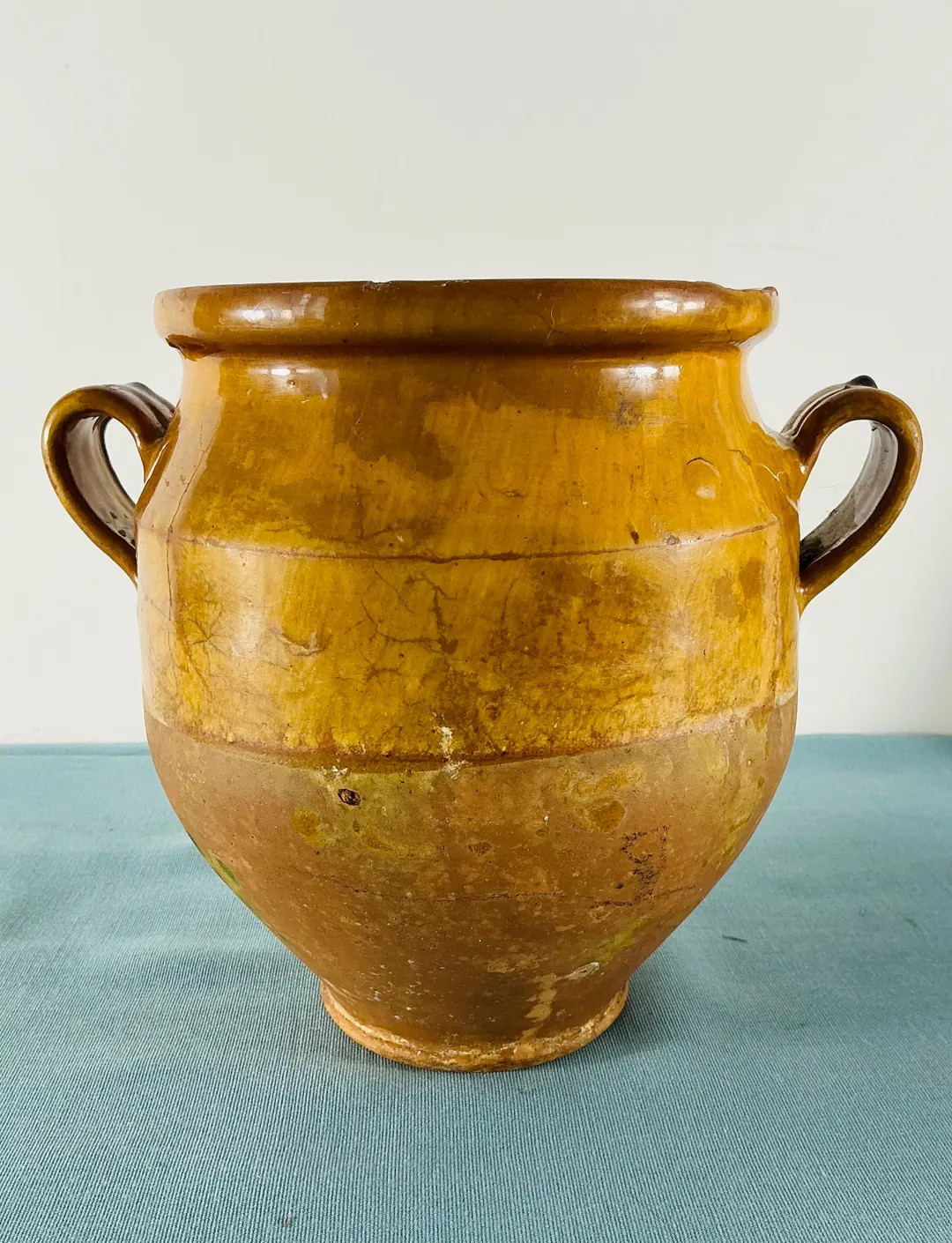 Large 19th Century Terracotta French Confit Pot or Jar Number 5 | Etsy (US)