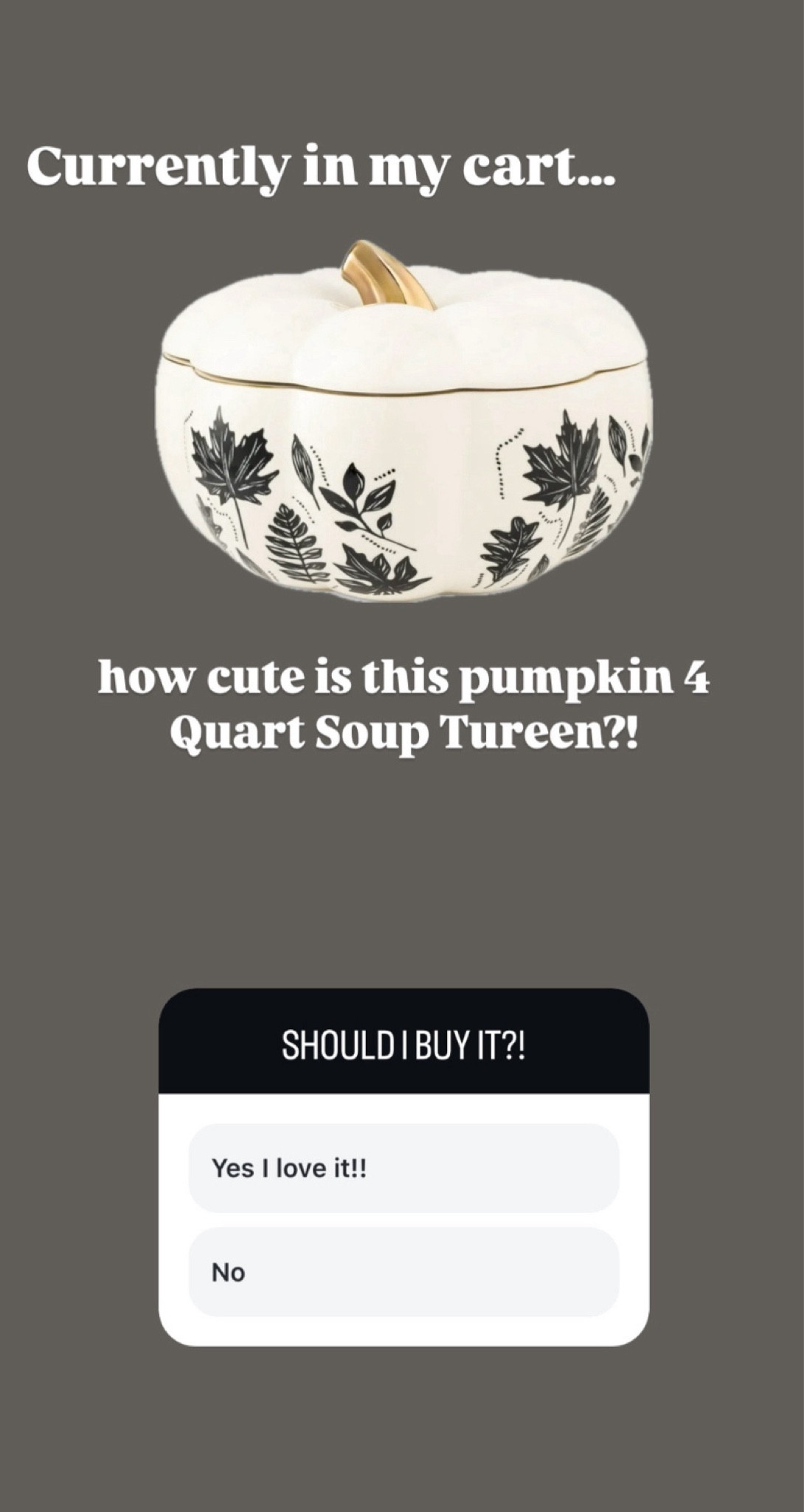 This is the cutest fall soup serving bowl I found at Walmart! Perfect for decorating or serving food. 

#LTKHalloween #LTKSeasonal #LTKHome