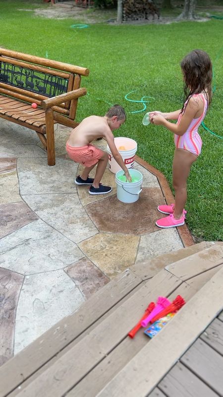 One of our summertime must haves! Bunch O Balloons! They make it so easy to fill a bunch of water balloons all at one time!! 

#LTKVideo #LTKFamily #LTKKids