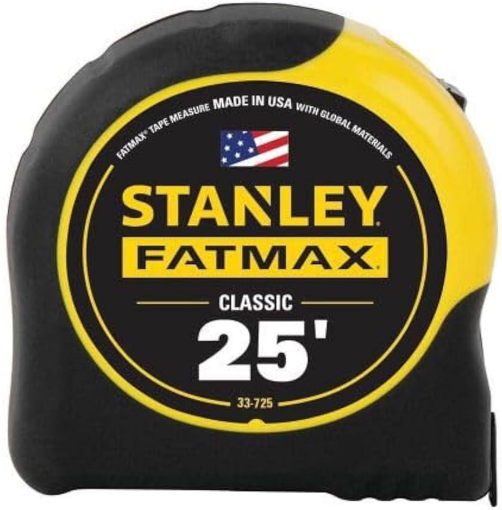 STANLEY FATMAX Tape Measure, 25-Foot (33-725) | Amazon (US)