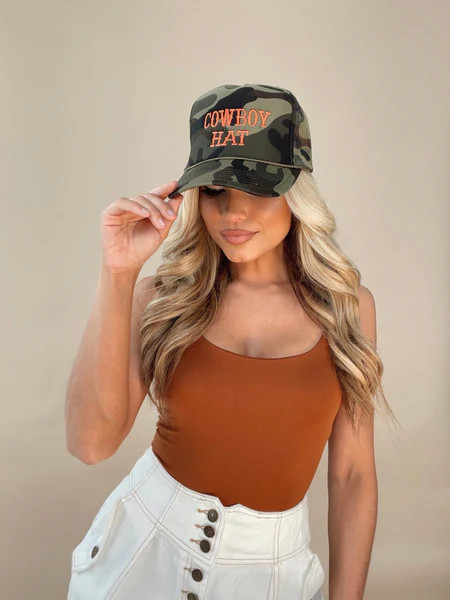 Cowboy Trucker Hat | Lane 201 Boutique