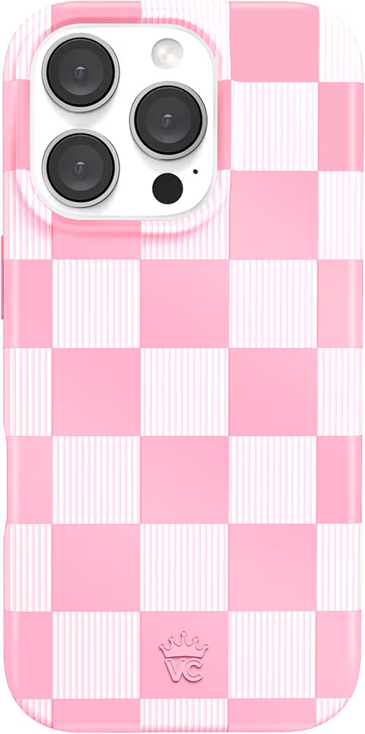 VELVET CAVIAR for iPhone 16 Pro Case Pink Checkered - Compatible with MagSafe [10ft Drop Tested] | Amazon (US)
