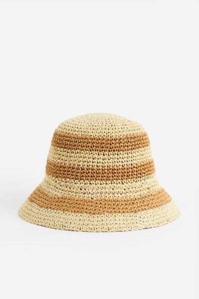 Crochet-look bucket hat | H&M (FR & ES & IT)