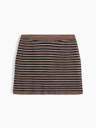 100% Cotton Stripe Sweater Mini Skort | Gap (US)