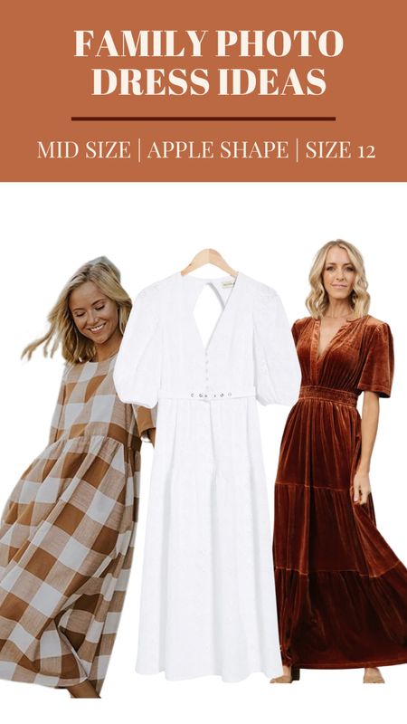 Mid size fashion | Family photo dress ideas 

#LTKcurves #LTKSeasonal