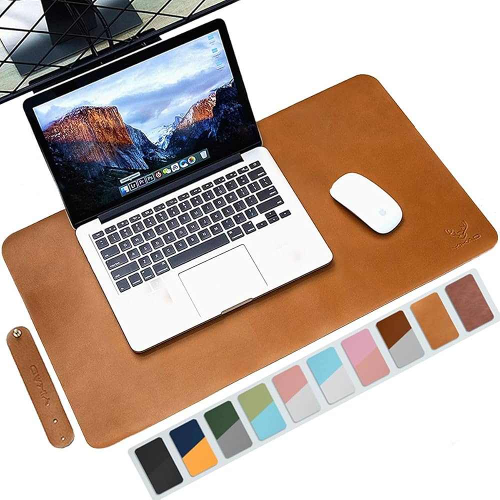 Yikda Leather Mouse pad Desk mat, Microfiber Leather Desk pad Large Mouse pad, Waterproof Desk Ma... | Amazon (CA)