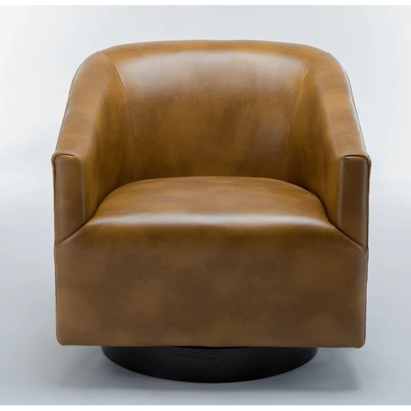Mcintyre Upholstered Swivel Barrel Chair | Wayfair North America