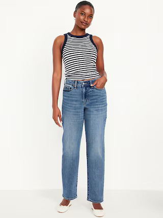 Curvy High-Waisted OG Loose Jeans | Old Navy (US)