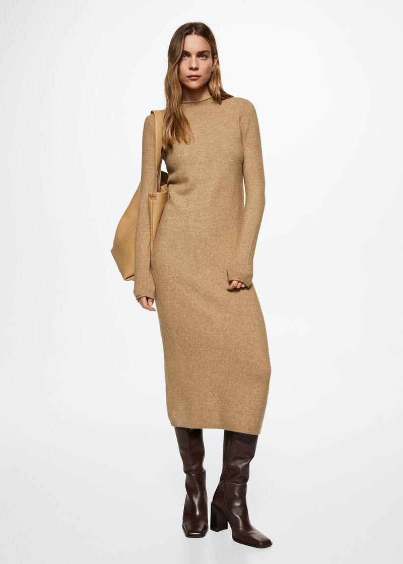 Search: Knitted turtleneck dress (23) | Mango United Kingdom | MANGO (UK)