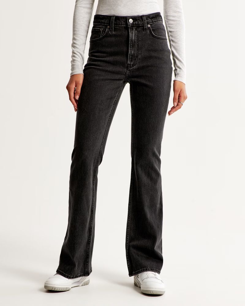 High Rise Vintage Flare Jean | Abercrombie & Fitch (US)