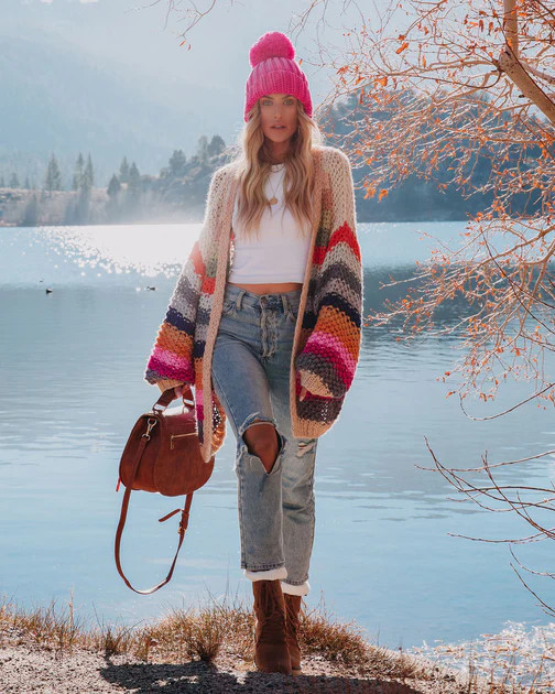 Oh Happy Day Pocketed Knit Cardigan | VICI