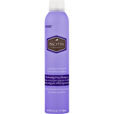 HASK Biotin Aluminum-Free Thickening Dry Shampoo 6.5 oz | Walmart (US)
