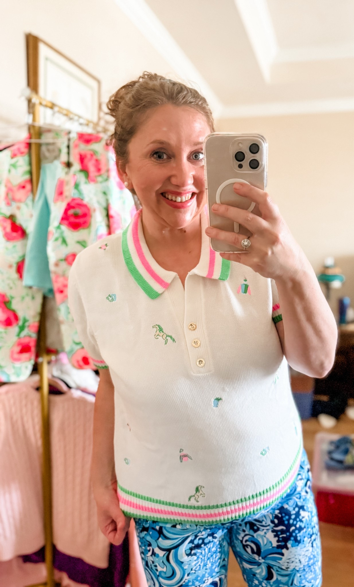 More derby looks! #livinglargeinlilly #lillypulitzer #horses 

#LTKootd #LTKMidsize #LTKFestival