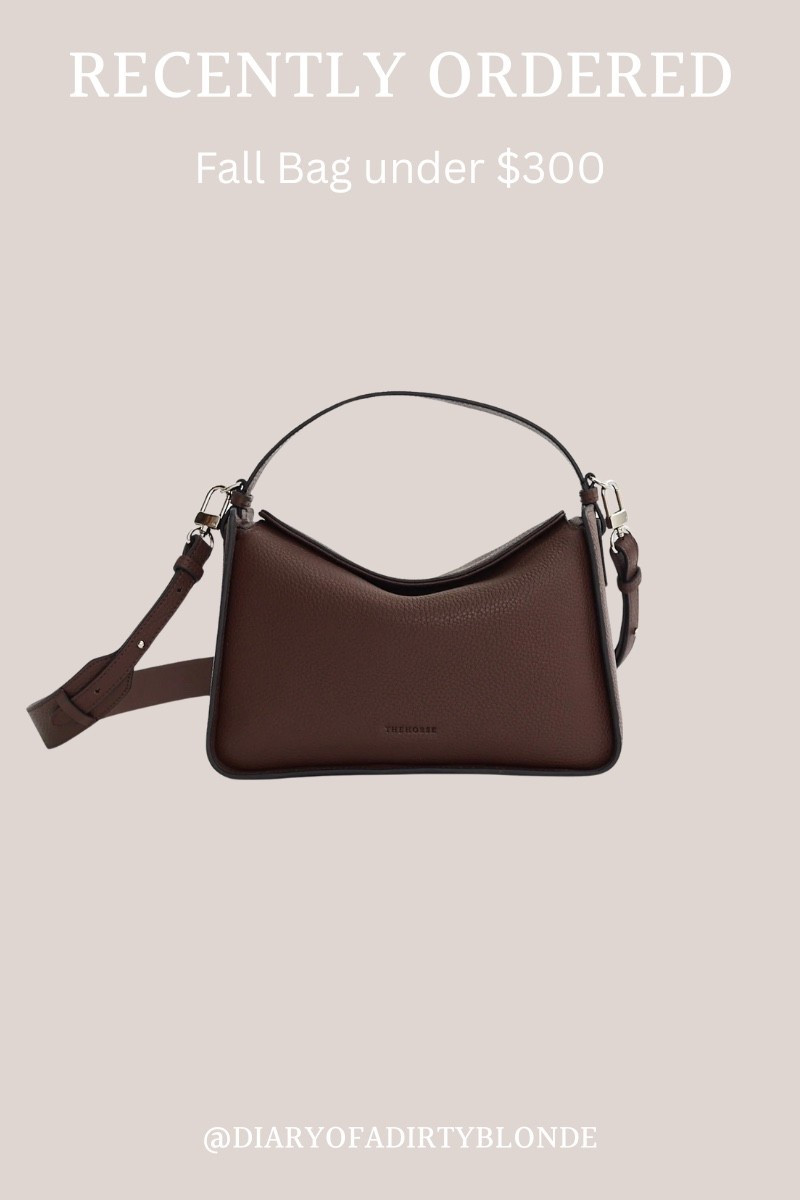 The perfect fall bag under $300 🍂 A classic brown crossbody that goes with everything — effortless, minimal, and budget-friendly.

#LTKItBag #LTKStyleTip