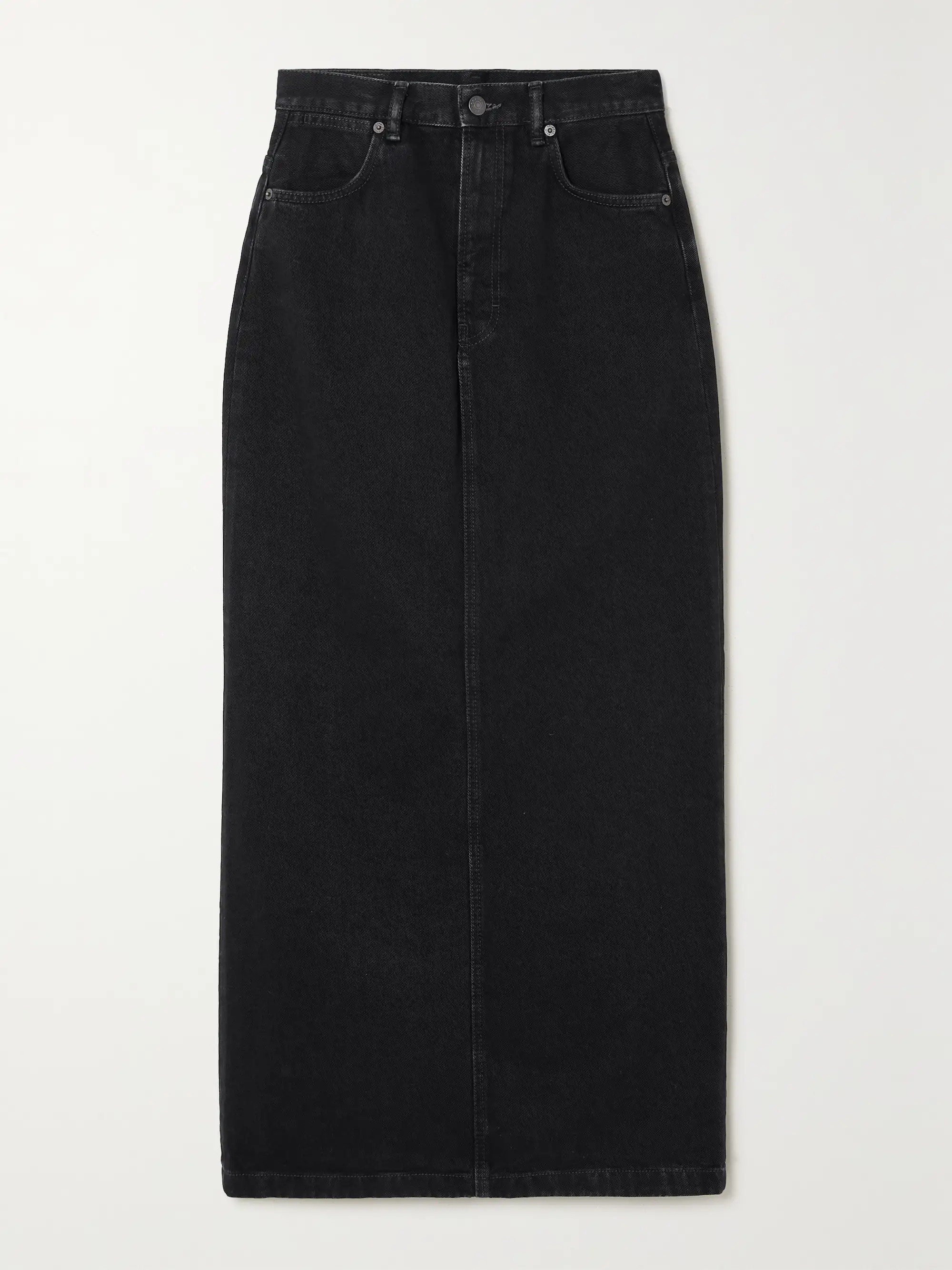 + NET SUSTAIN organic denim maxi skirt | NET-A-PORTER (US)