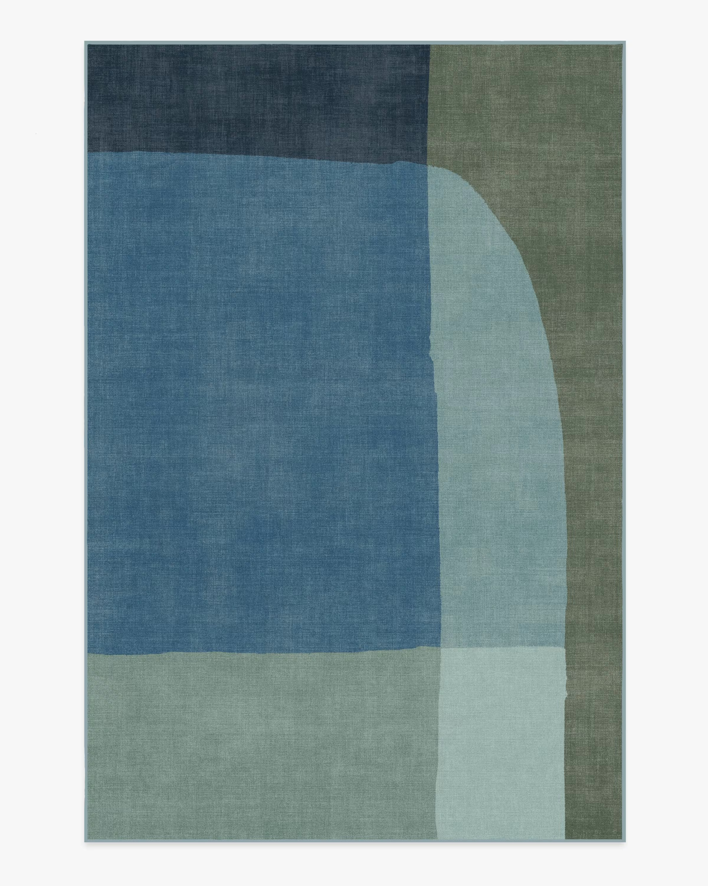 Indra Rug in PANTONE™ Cendre Blue | Ruggable | Ruggable
