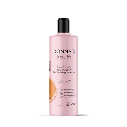 Donna's Recipe by Tabitha Brown | Sweet Potato Pie Extra Creamy Moisturizing Shampoo – Sulfate-Free, Deep Hydration, Vegan, 8 oz | Amazon (US)