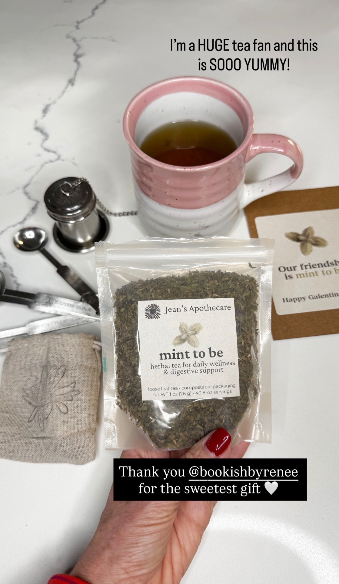 This is the best tea I’ve ever had! 

#LTKdayinmylife #LTKmomlife #LTKmorningroutine