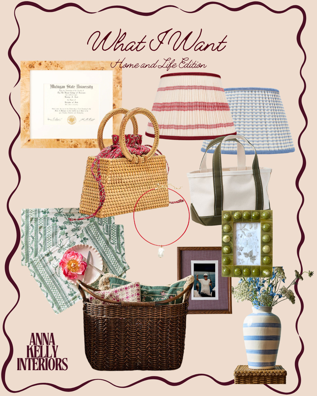 A few things on my list! 


#LTKDesign #LTKInteriors #LTKFashion 

 

#LTKHome