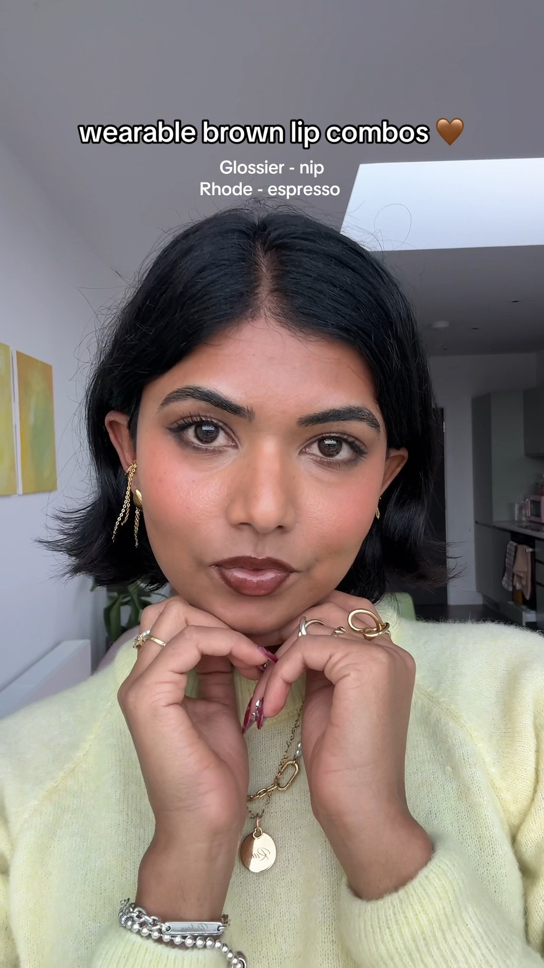 Wearable brown lip combos 🤎