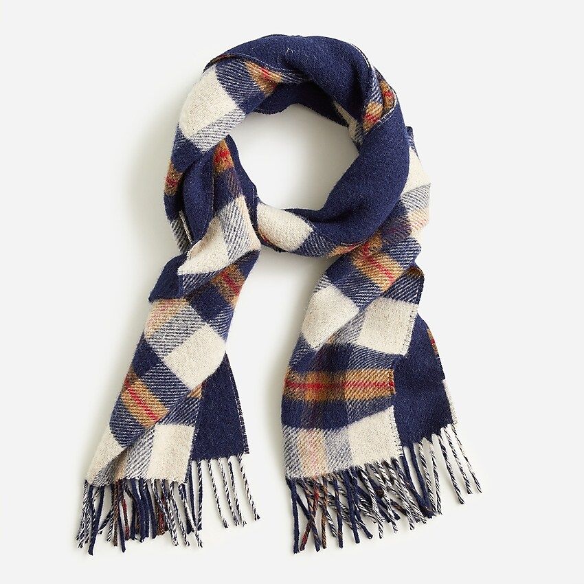 Abraham Moon & Sons for J.Crew double-faced scarf in English wool | J.Crew US