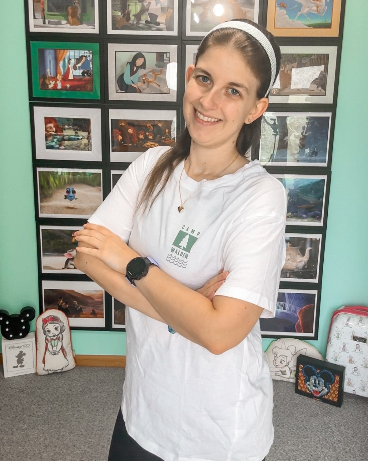 Disney outfit at home
Parent  trap
Millennials 
90s kids

Necklace- spinning Carousel company 
Shirt- pippi post
Sweater- my comfort gear 

#LTKmidsize #LTKstyletip #LTKActive