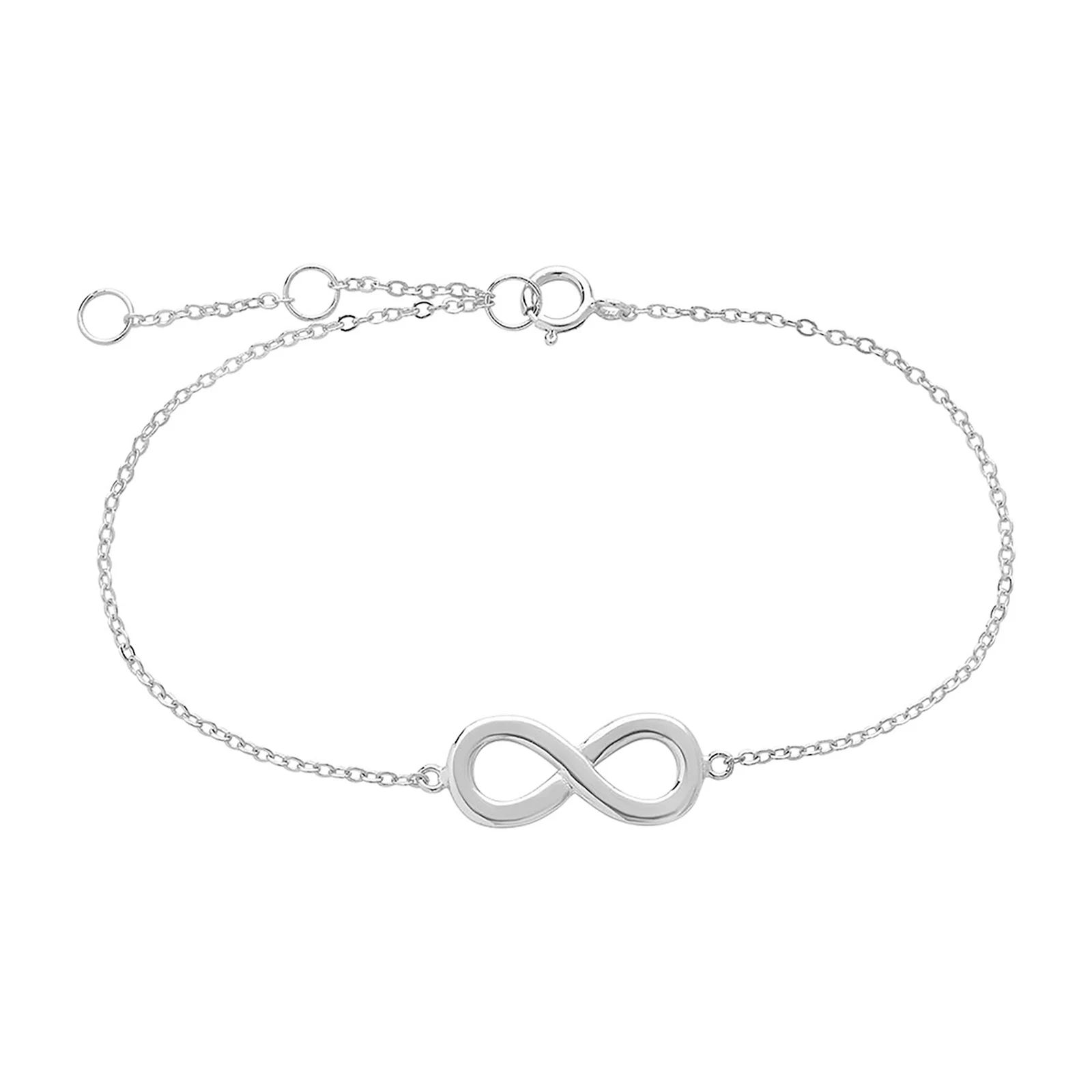 Delicate Infinity Bracelet, Women's, Silver | Kohl's