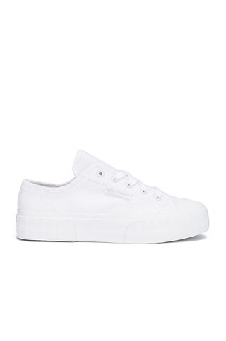 Superga 2630 COTU Sneaker in Total White from Revolve.com | Revolve Clothing (Global)
