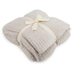 Barefoot Dreams CozyChic Lite Ribbed Throw | QVC