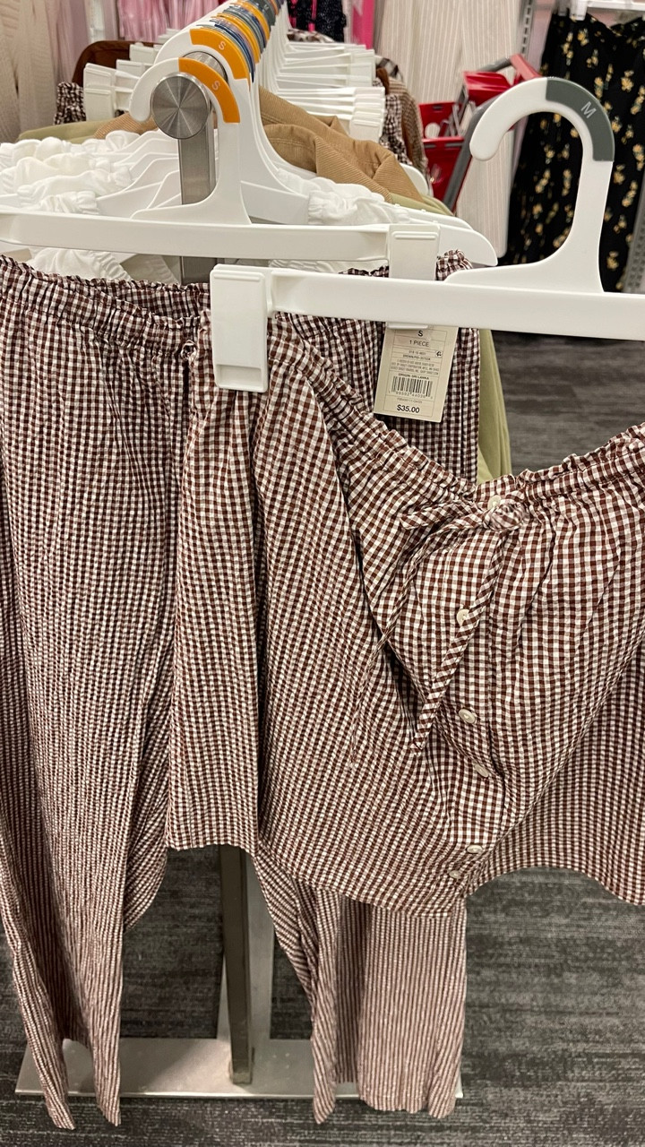 You can wear the skirt as a top with the pants!

Target gingham set, Target summer set, Target pant set, Target tank and pant set, Target linen set, Target spring set, spring Target set, casual Target set for women, brown Target set, brown gingham set, gingham pant set, gingham short set, gingham skirt set, gingham summer set, spring outfits 2026, date night outfits, vacation outfit beach, beach pant set, linen pant set, brown linen pant set, Target spring fashion, Target summer fashion, Target women’s fashion, matching set women, two piece set women, coordinated outfit set, casual matching set, elevated casual set, chic matching set, effortless outfit set, throw on and go outfit, one and done outfit, lightweight summer set, breathable linen set, comfortable matching set, relaxed fit set, loose fit pant set, flowy pant set, flattering two piece set, high waisted pant set, wide leg pant set, tank and pants outfit, sleeveless top and pants set, vacation matching set, resort wear set, beach vacation outfit, tropical vacation outfit, travel day outfit set, airport outfit women, casual everyday outfit, brunch outfit set, vacation dinner outfit, neutral set outfit, brown outfit set, minimal outfit aesthetic, clean girl outfit set, soft feminine outfit, cottagecore set, modern minimalist outfit, warm weather outfit, hot weather outfit, summer capsule wardrobe, versatile outfit set, staple wardrobe pieces, affordable matching set, set under $50, budget friendly Target outfit, Target outfit inspo set, Target fashion finds set, Target new arrivals women, trendy Target sets 2026, Morgan Grace Howe
 

#LTKSeasonal #LTKTravel #LTKootd