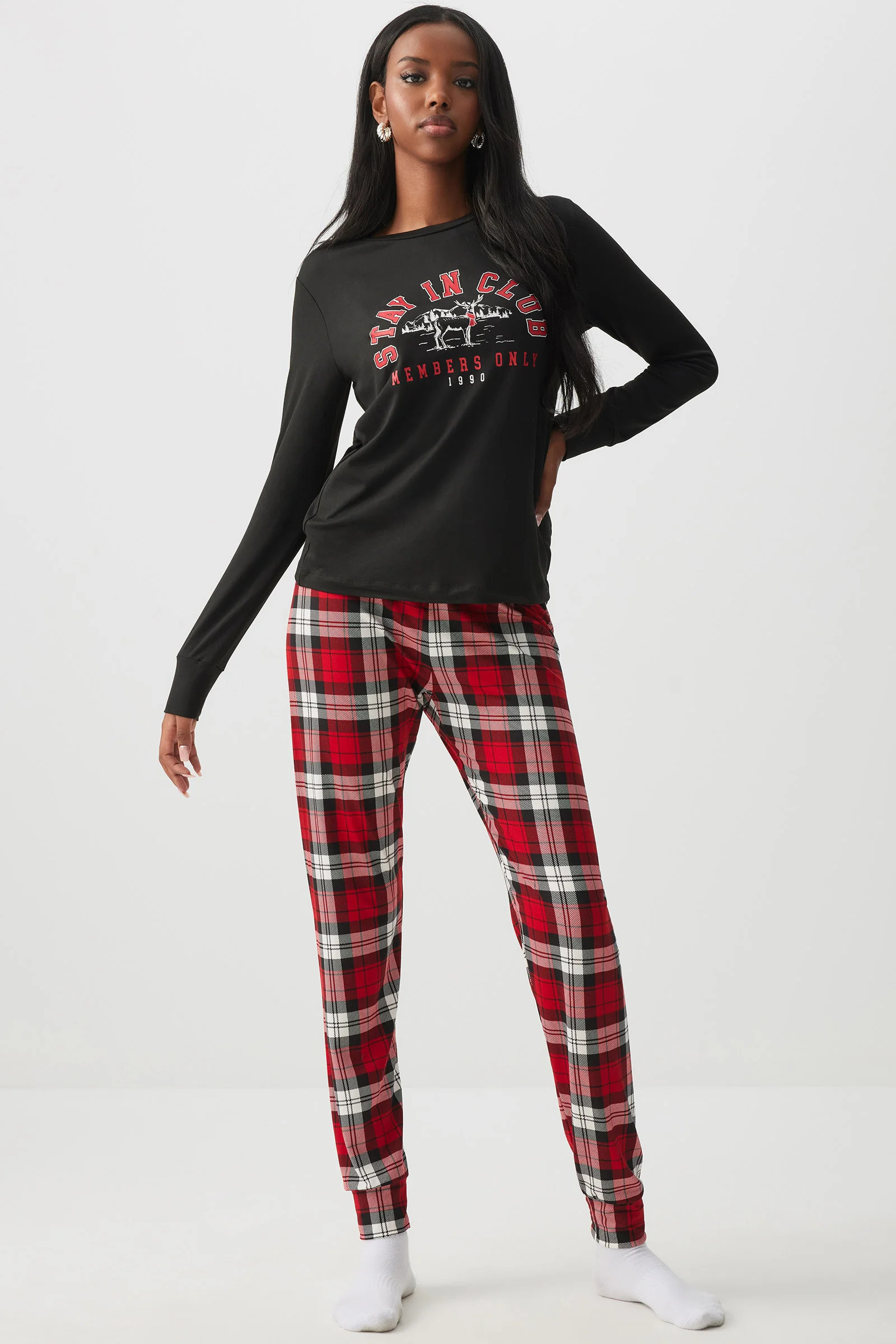 HUSHKNIT Family PJ Set | Ardene