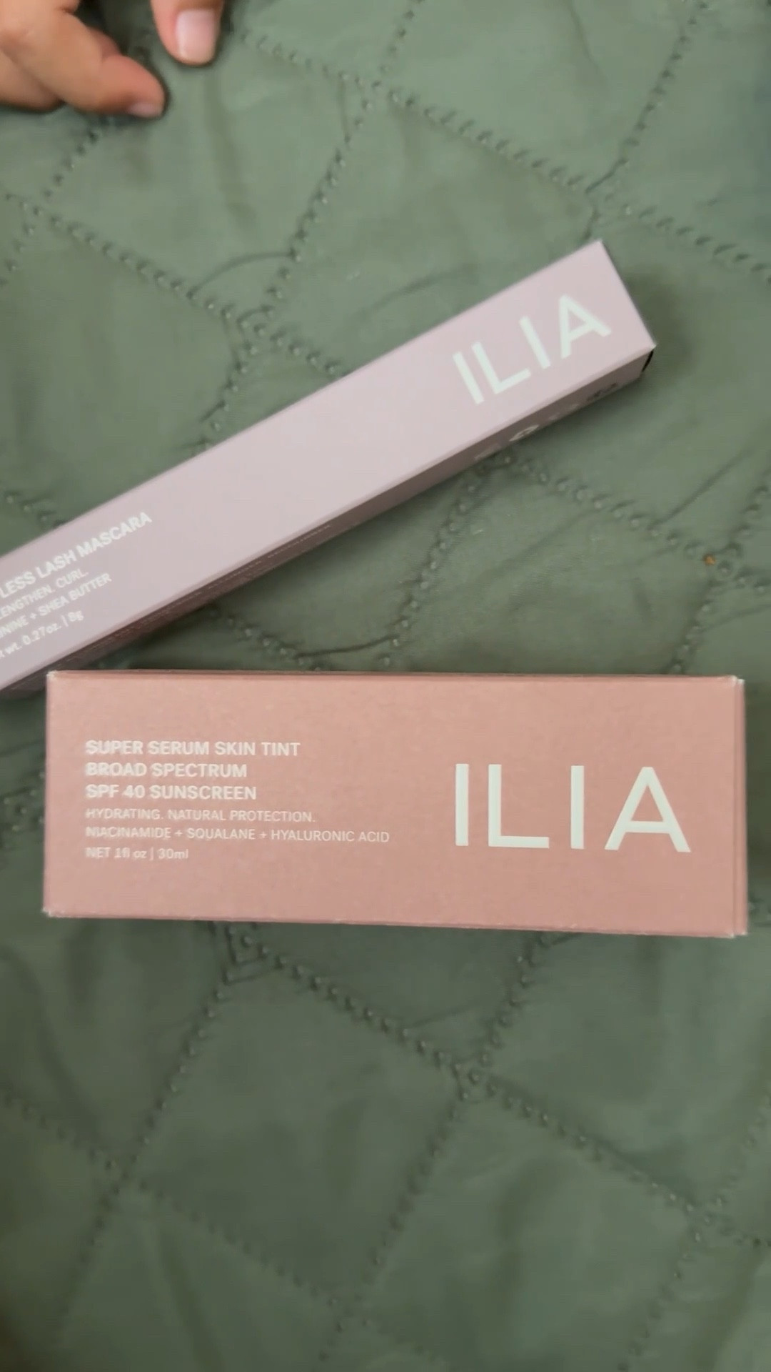 Ilia makeup —tinted moisturizer and mascara. My everyday wear! 

#LTKselfcare #LTKgrwm #LTKmomlife