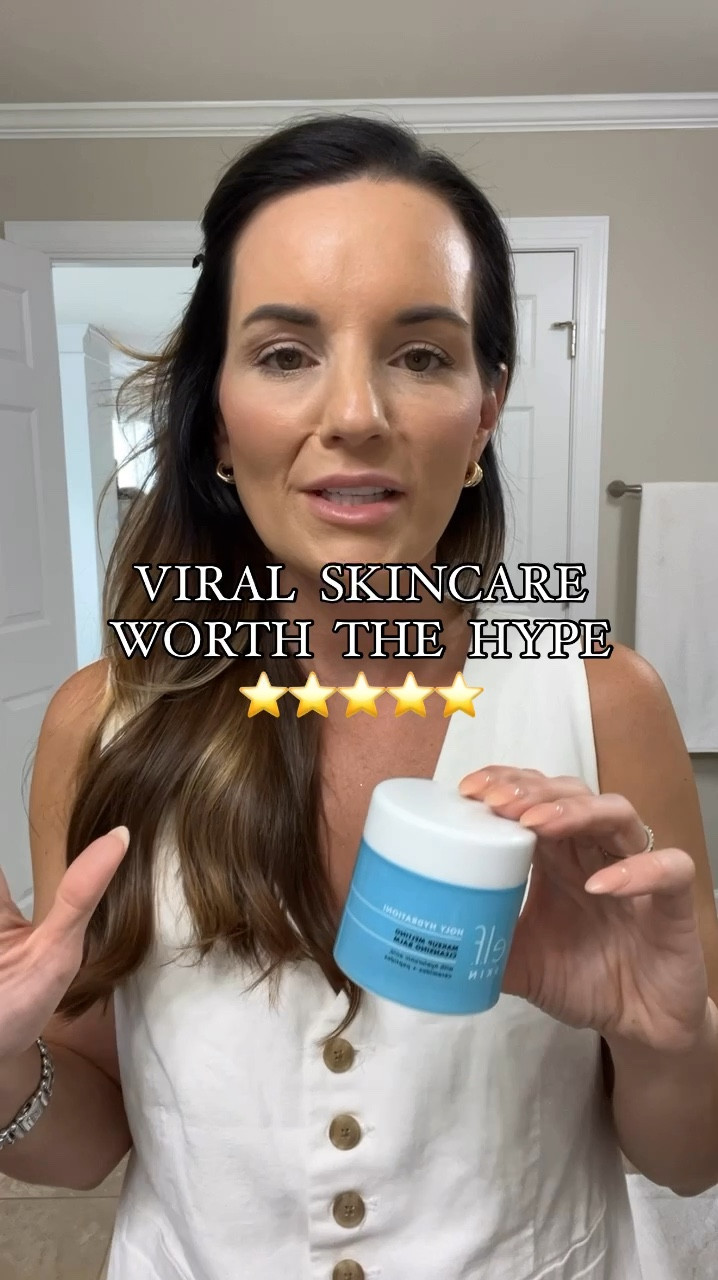 Viral beauty product that is worth the hype 🤩 
I have sensitive skin and this left my face feeling hydrated, silky smooth and clean. 

A little goes a long way and it quickly melts your makeup, even waterproof mascara! I use a damp cloth to wipe it all away. 


#LTKxelfCosmetics #LTKBeauty
