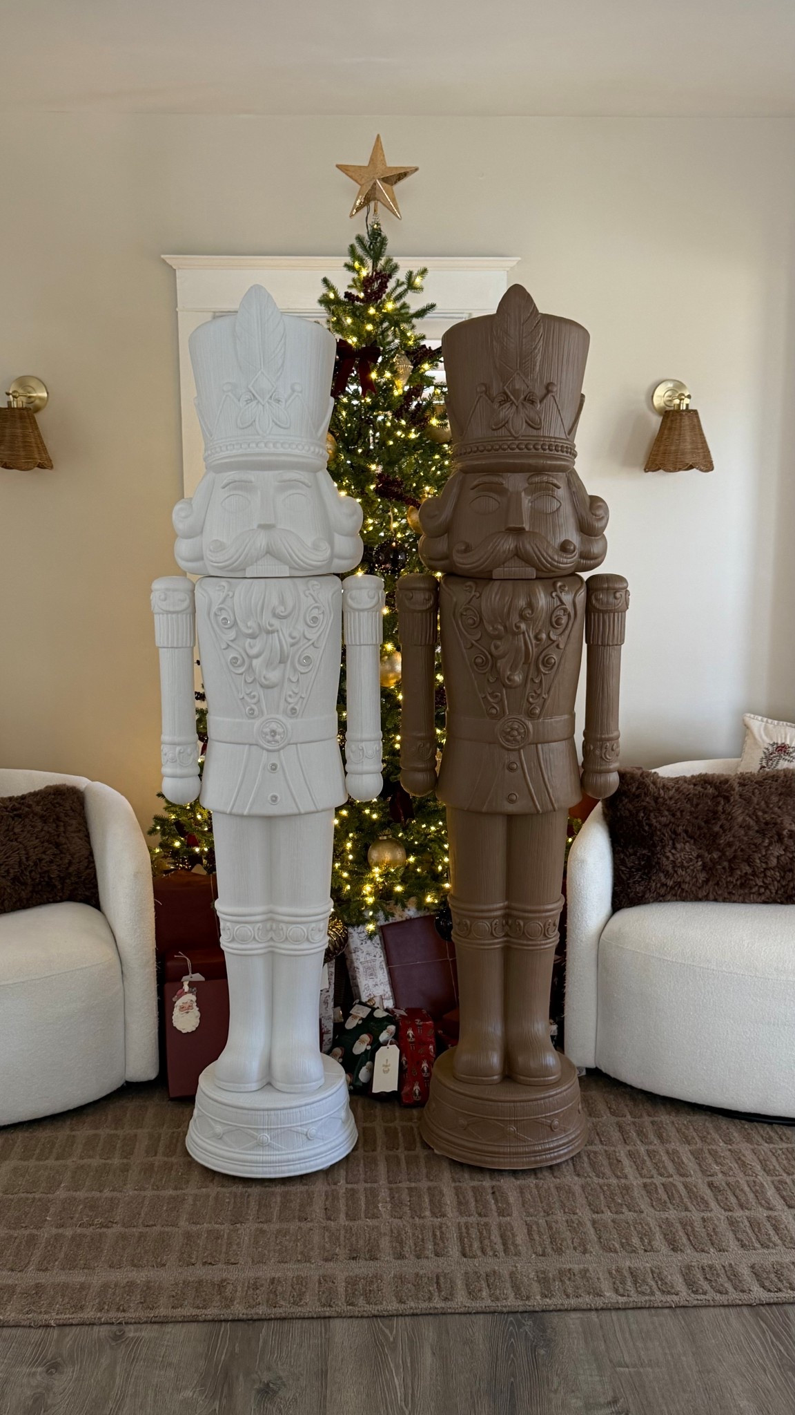 NUTCRACKERS ON SALE!!!

I painted the brown one with RUSTOLEUM SPRAY PAINT (NUTMEG)

Walmart finds, home decor, Walmart decor, diy nutcracker, viral nutcracker.

#LTKSeasonal #LTKHome #LTKHoliday