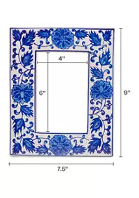 Mikasa Blue Daisy Ceramic Frame | Belk