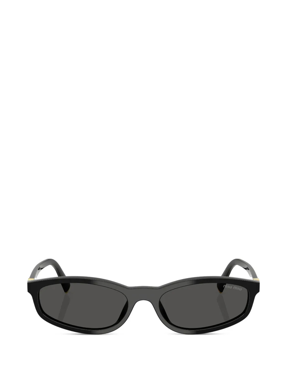 Miu Miu Eyewear round-frame Sunglasses | Black | FARFETCH ES | Farfetch Global
