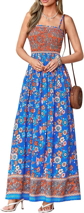 PRETTYGARDEN Summer Dresses for Women 2026 Beach Sun Dress | Amazon (US)